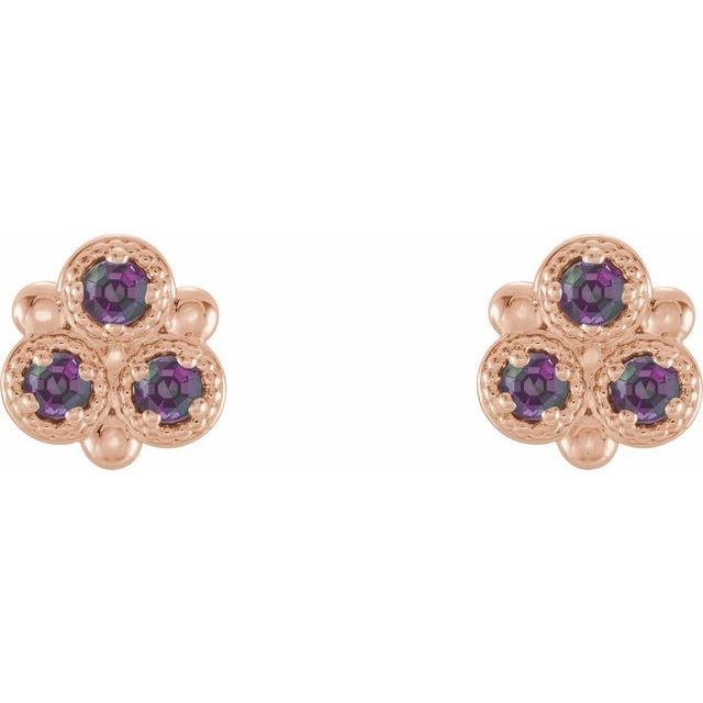 The perfect gift for her June birthday, these earrings offer eye-catching style