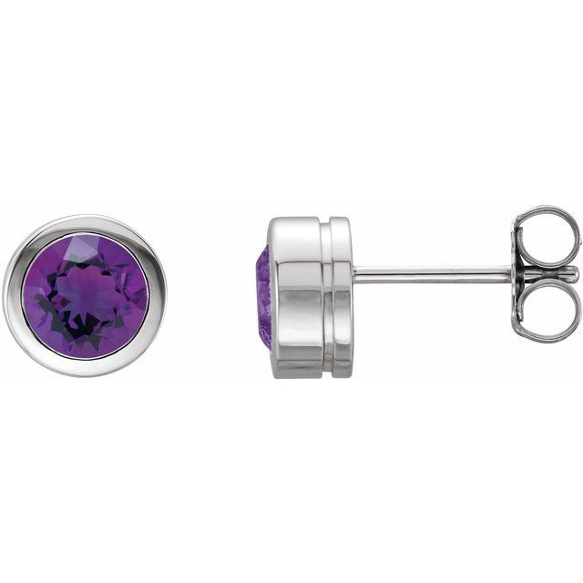 Send birthday wishes with these amethyst earrings.