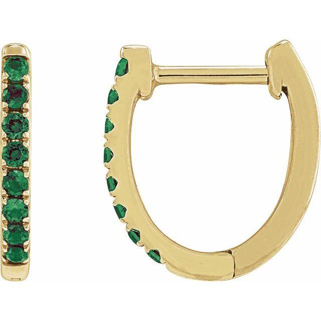 Emerald, the birthstone for May, has been beloved for millennia, evoking rebirth and renewal. Widely regarded as the definition of green, emerald is the perfect color for spring. From the poetic description of Ireland as the Emerald Isle to the vibrant green of the famed gemstone itselfthe May birthstone emerald has captured hearts and minds through the ages.
 
Variations of this rich green color suggest soothing, lush gardens. Legend has it that emerald has the power to make its wearer more intelligent and quick-witted, and it was once believed to cure diseases like cholera and malaria. Today, it's the gemstone given for the 20th and 35th wedding anniversaries.