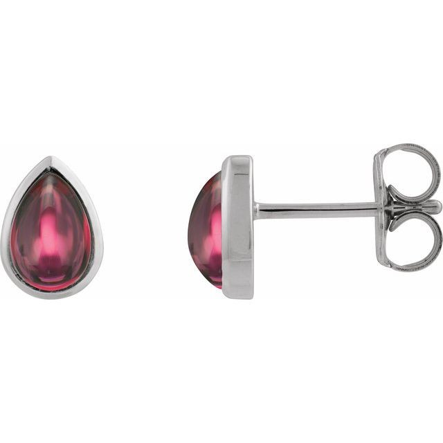 Celebrate a special birthday with these timeless garnet earrings.