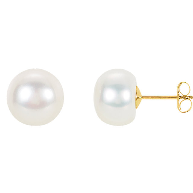 Product Specifications

Quality: 14K Yellow Gold

Jewelry State: Complete With Stone

Stone Type: Freshwater Cultured Pearl

Size: 10.0-11mm

Weight: 0.23 grams

Finished State: Polished