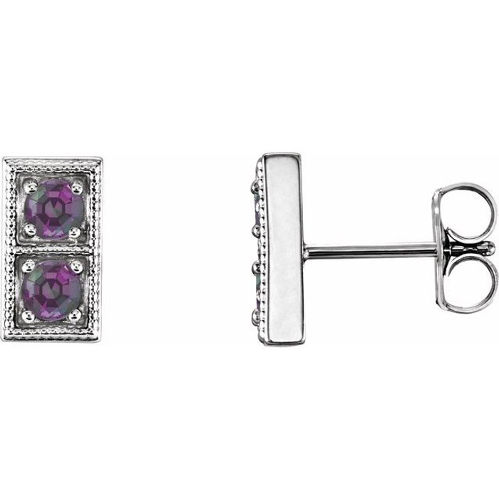 The perfect gift for her June birthday, these spirited earrings offer eye-catching style.