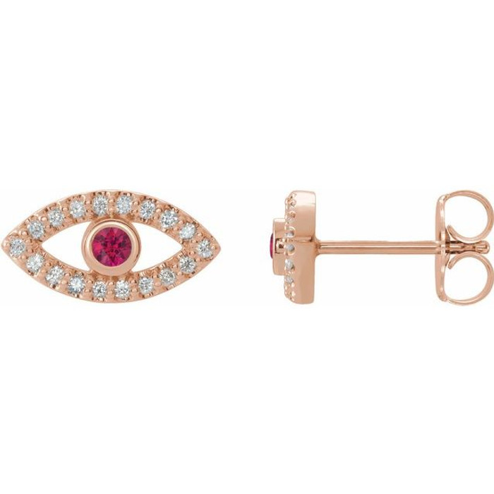 The birthstone of July, rubies symbolize royalty, power and passion, and are said to bring vitality, courage, romance and friendship to those who wear them. These brilliant ruby earrings are the perfect piece for your special someone.