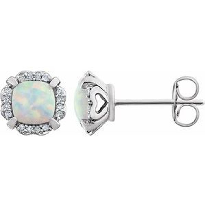 The ancient Greeks believed opals gave their owners the gift of prophecy and guarded them from disease. Europeans have long considered the gem a symbol of hope, purity, and truth. Opal is considered an October birthstone. Some people think it's unlucky for anyone born in another month to wear an opal.