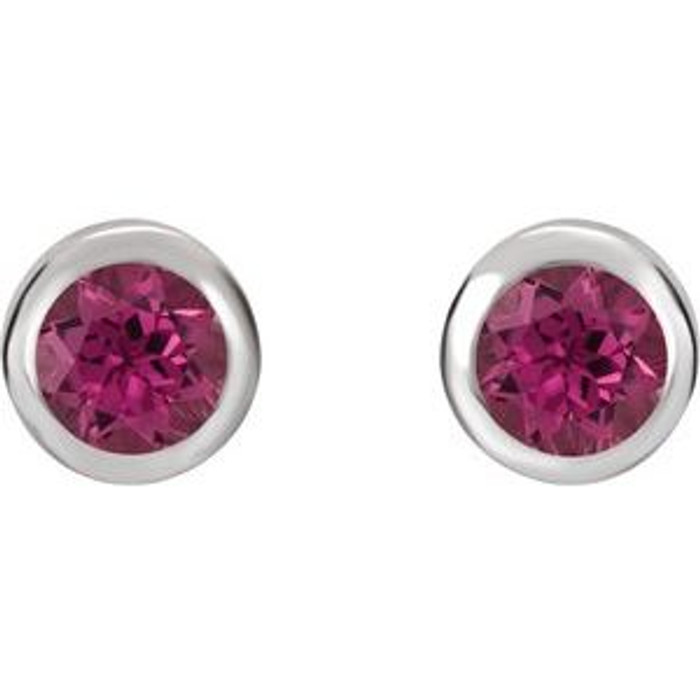 Take your look from ready to resplendent with these pink tourmaline earrings.