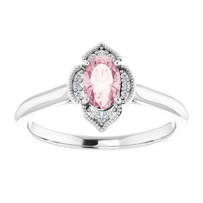 Ready for any occasion, this beautiful gemstone ring increases the sophistication factor of your favorite looks.