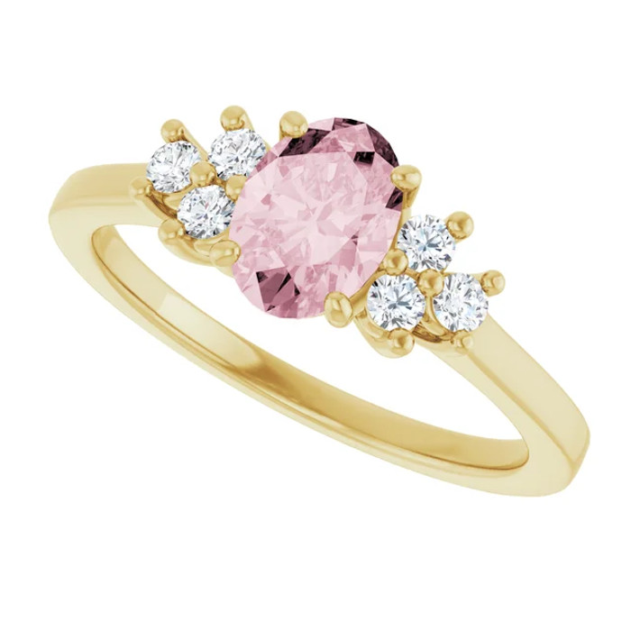 Ready for any occasion, this beautiful gemstone ring increases the sophistication factor of your favorite looks.