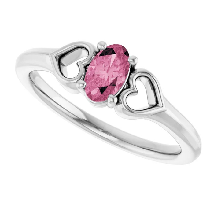 Fabulous and feminine, this pink tourmaline ring will make you feel more beautiful than ever after just moments of having it on.