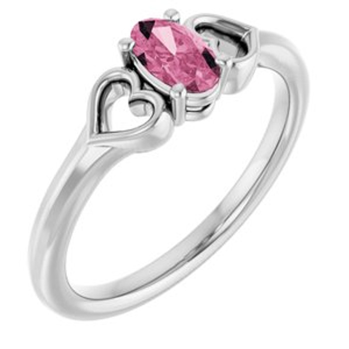 Fabulous and feminine, this pink tourmaline ring will make you feel more beautiful than ever after just moments of having it on.