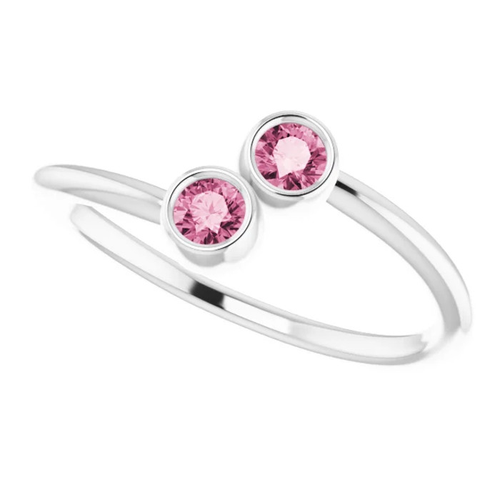 Fabulous and feminine, this pink tourmaline ring will make you feel more beautiful than ever after just moments of having it on.