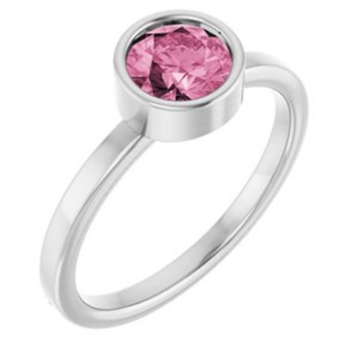 Fabulous and feminine, this pink tourmaline ring will make you feel more beautiful than ever after just moments of having it on.