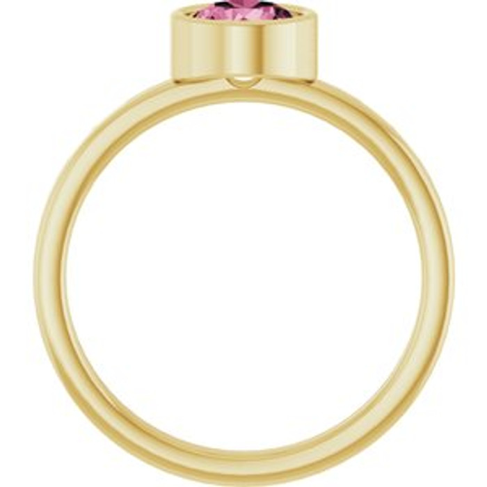 Fabulous and feminine, this pink tourmaline ring will make you feel more beautiful than ever after just moments of having it on.