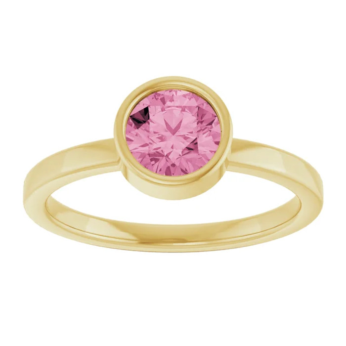 Fabulous and feminine, this pink tourmaline ring will make you feel more beautiful than ever after just moments of having it on.