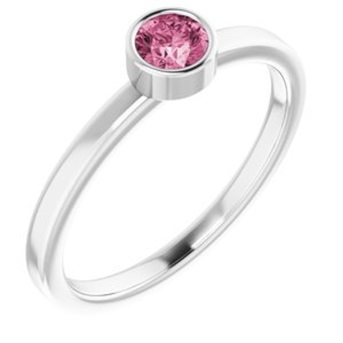 Fabulous and feminine, this pink tourmaline ring will make you feel more beautiful than ever after just moments of having it on.