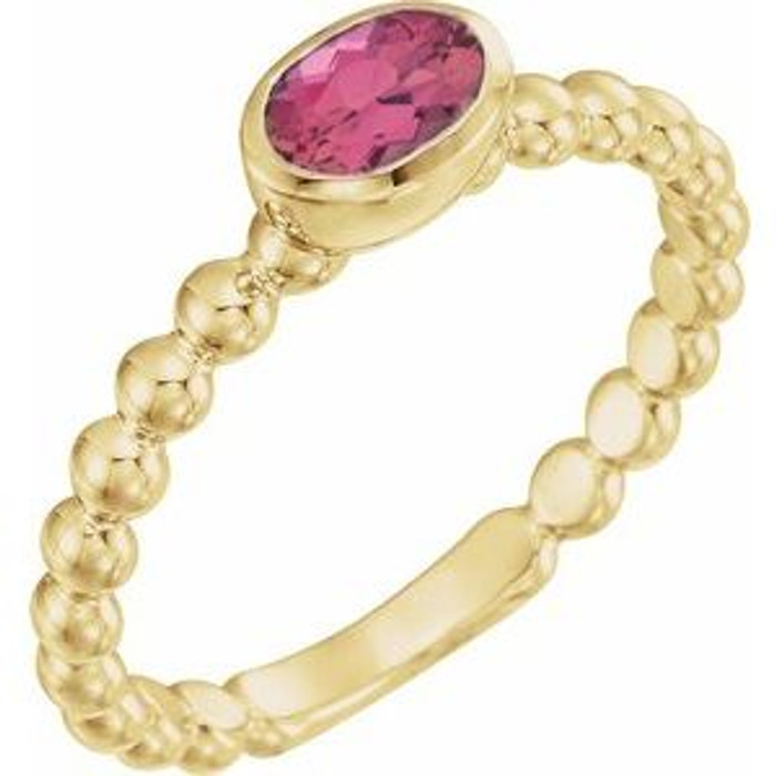 Fabulous and feminine, this pink tourmaline ring will make you feel more beautiful than ever after just moments of having it on.