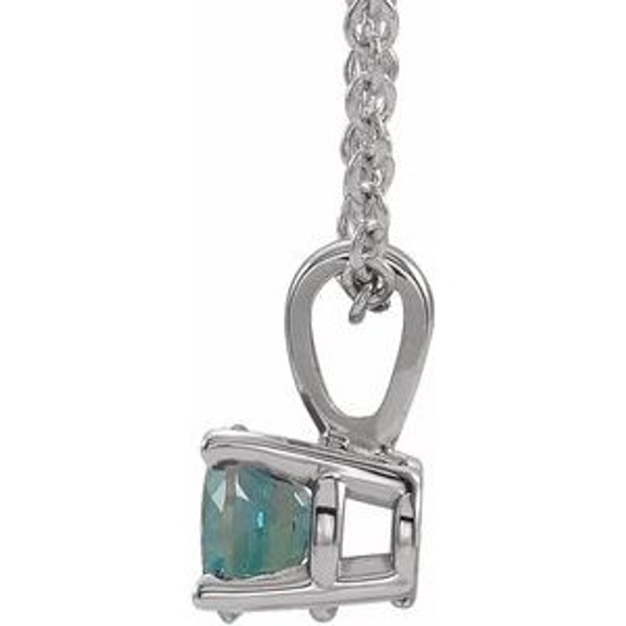 Charm your June-born girl with this beautiful alexandrite pendant.