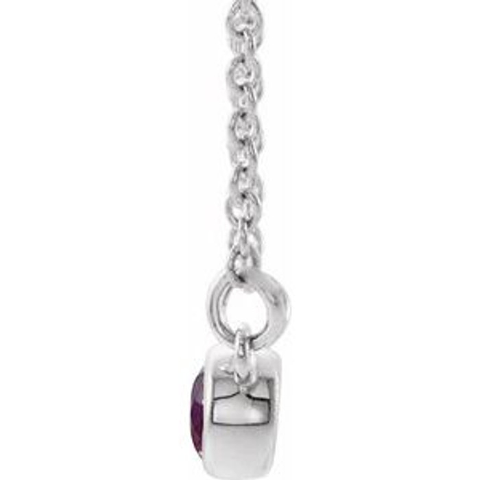 Make a glamorous statement with this stunning amethyst pendant.