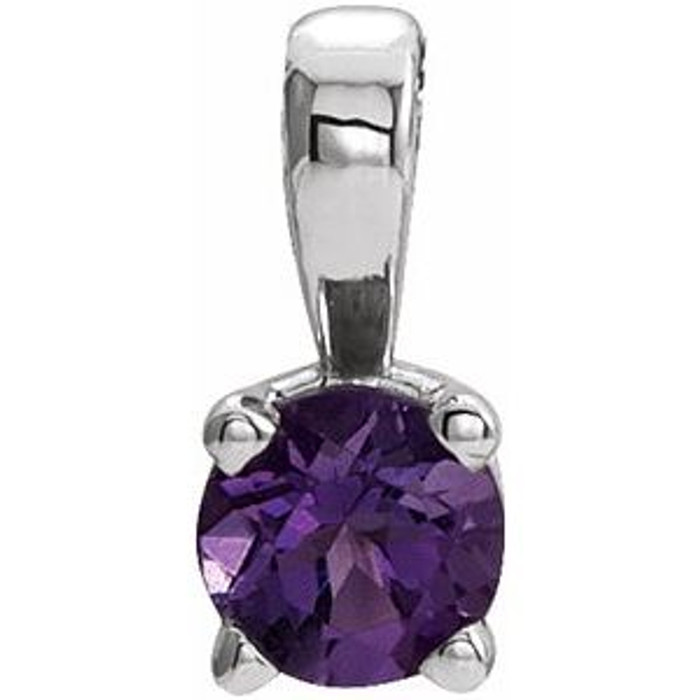 Make a glamorous statement with this stunning amethyst pendant.