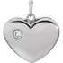 Express your feelings with diamond heart pendant