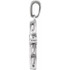 Diamond Cross Pendant In 14K White Gold (1/5 ct. tw.)