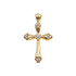 This exquisite pendant is a dazzling display of faith. Lovely in 14K gold, it showcases 1/4 ct. of stunning diamonds linked in the shape of a cross. Polished to a brilliant shine.