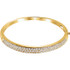 A classic look just for her, this diamond pave bracelet is certain to take her breath away. Fashioned in cool 14K Yellow gold, this timeless design features an awe-inspiring 3 cts. t.w. of round diamonds, each with a color ranking of H+ and a clarity of I1. A sophisticated style, this 7.00-inch bracelet is polished to a brilliant shine.