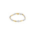 Simple and brilliant, this classic tennis 7.5" bracelet features 7 round, brilliant diamonds set in 14k yellow/white gold.