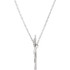 "Hope" Chain Necklace featuring a 0.08 ct. tw. round genuine diamonds. It is a truly unique and a fantastic choice. Diamonds are G-H in color and I1 or better in clarity. The style suspends from an 16.80-inch cable chain and secures with a spring-ring clasp.