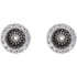 Add beauty to your studs by wearing them with these attractive earring jackets. These twenty four round brilliant cut diamonds of 1/8 ct. (Tw.) are set in 14k white gold to fit your sparkling studs. (Studs not included).