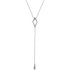 Great looking 14k white gold geometric 16-18" adjustable necklace. Total weight of the gold is 1.56 grams.