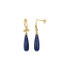 Add something unique to your style with these classic lapis earrings which have an approximate weight of 10.94 ctw. They make for a great anniversary, birthday, or weddings day gift.