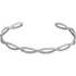Add a touch of sparkle to your wrist with this elegant and rope cuff 7" bracelet
