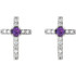 Amethyst is the gem of sobriety and peace. Amethyst is a rich purple that complements both warm and cool colors.