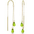 Give that special someone born in August your heart with these gorgeous 14k gold earrings with natural peridot. The solid 14k gold construction, made in your choice of yellow, white, or rose gold, gives these cute and feminine earrings a rich and luxurious look.