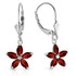 You will feel pretty in these radiant 14K gold Lever Back Earring with Natural Garnet. The marquise shaped garnets are bursting with natural beauty, and each piece forms the shape of a flower. There are 10 total garnets, each about 6 by 3mm in size, and a total of 2.80 carats in weight.


These earrings hang just over 1 inch in length. They are neither too big nor too small. Delicate and cute, they make a perfect January birthday gift. She will be thrilled to have them!