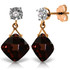  This gorgeous, affordable stud garnet pair of earrings is perfect for you or a loved one. Forged by hand with passion and precision, this piece is a pure example of how beautiful it is when gemstones and gold come together to form exquisite jewelry that will dazzle the eye and last for generations to come. Available in 14K yellow, white or rose gold.