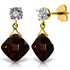  This gorgeous, affordable stud garnet pair of earrings is perfect for you or a loved one. Forged by hand with passion and precision, this piece is a pure example of how beautiful it is when gemstones and gold come together to form exquisite jewelry that will dazzle the eye and last for generations to come. Available in 14K yellow, white or rose gold.