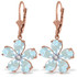 This gorgeous, affordable leverback aquamarine pair of earrings is perfect for you or a loved one. Forged by hand with passion and precision, this piece is a pure example of how beautiful it is when gemstones and gold come together to form exquisite jewelry that will dazzle the eye and last for generations to come. Available in 14K yellow, white or rose gold.