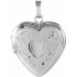 A sweet reminder of love, this heart locket is destined to be a "keeper."