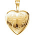 This lovely pendant features a gold plated & sterling silver filled heart shaped locket with a cross on the front. 