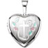 A sweet look, this locket is perfect for the one you love.