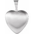 Beautiful heart locket with cross made in sterling silver. Polished to a brilliant shine.
