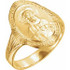 This jewelry adds a touch of nature-inspired beauty to your look and makes a standout addition to your collection. It fits your lifestyle and perfect piece for any outfit. Sacred Heart of Jesus Ring In 14K Yellow Gold