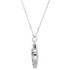 Forever Loved Ash Holder necklace in sterling silver. The necklace measures 26x23.70mm and comes with an 18 inch chain.