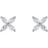 With ease and elegance, these diamond cluster earrings elevate any attire. Fashioned in 14K white gold, each earring showcases four shimmering marquise diamonds arranged in a flower-like setting. Radiant with 5/8 ct. t.w. of diamonds, these post earrings secure comfortably with screw backs. 