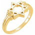 This stunning piece of jewelry is a masterful blend of luxurious beauty and spiritual elegance. The Star of David, one of the most significant emblems in Jewish tradition, is believed to bring protection and blessing upon the bearer.