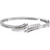 This wonderful gold bracelet lined with diamonds makes for a perfect gift for someone you love for any occasion. Where can you go wrong with diamonds and gold? Everyone will be talking about this bracelet and asking you if they can just see it one more time.
