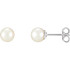 Sure to be noticed, these pearl earrings are a style must-have.