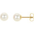 Adorn her ears with these explempary pearl stud earrings.