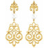 With ease and elegance, these pearl drop earrings complete her tailored anytime attire.